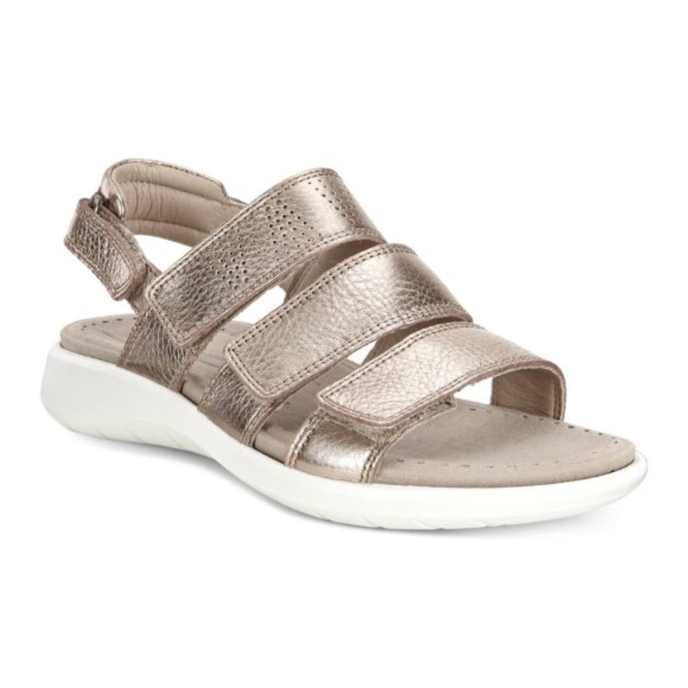 Ecco Women's Soft 5 3-Strap Sandals